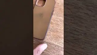 iPhone 12 Pro Max Leather case after 4 months!