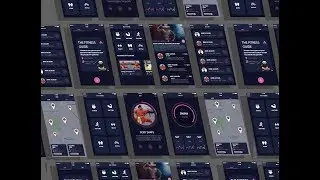 Mobile Sport App Design in Adobe Illustrator My Working Process Tutorial
