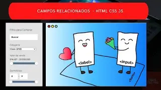 COMO CRIAR CAMPOS ASSOCIADO NO HTML - FILTROS DE BUSCA E LOJA VIRTUAL