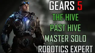 Gears 5 Master Solo Escape - The Hive Past Hive [Robotics Expert]