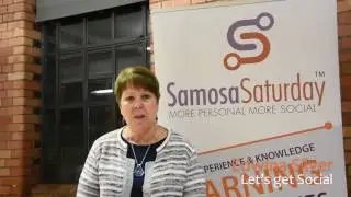Edwina Silver from Let's get Social at Samosa Saturday