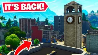 FORTNITE *TILTED TOWERS* UPDATE! - NEW MAP CHANGES, DINOSAURS & MORE!