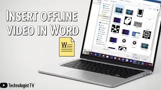 How to Insert Offline Video in Microsoft Word | Jinsi ya Kuingiza Video Offline Kwenye Word