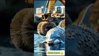A heart warming dolphin rescue #whale  #whalerescue  #barnaclesremoval  #marinerescue