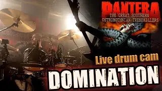 Domination - Drumcam | The Great Southern Ostrobothnian Trendkillers | Pantera Tribute