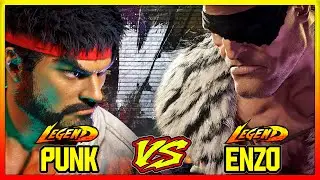 SF6 Punk (Ryu) VS Enzo (Sagat)💥Messatsu💥