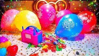 🎈 Blow & Pop Challenge with Colorful Balloons | Fun Balloon Pop Compilation #asmr #balloonblow