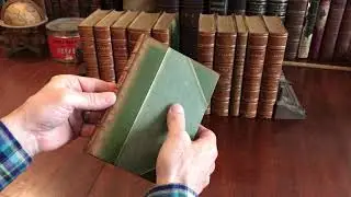 George Bernard Shaw Dramatic Works 1920's beautiful set of 11 leather books Plays Saint Joan  etc.