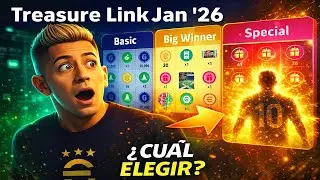 🔥 Treasure Link EXPLICADO AL 100% | El TRUCO para CONSEGUIR &Eacute;PICOS GRATIS en eFootball 2026 😱