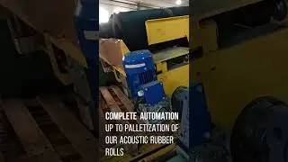 How Acoustic Rubber Underlay Is Made | Prismi Soundproofing in 60 Seconds #acousticinsulation