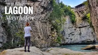 🇦🇹Blue Lagoon Canyon between Mayrhofen and Finkenberg, Hochsteg (Austria,Tirol, Zillertal)28.03.2021
