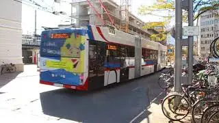 Testbetrieb mit Mega-Obus gestartet
