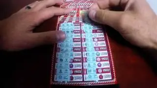 NEW RELEASE Hoosier Lottery Scratch Card Gambling Ticket Tuesday Holiday Riches !
