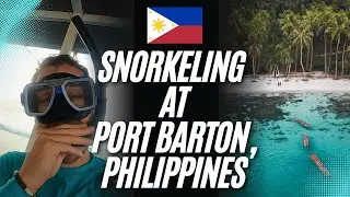 Snorkeling at Port Barton, Philippines - Island Hopping | Travel Vlog