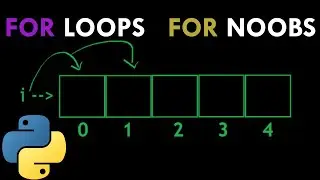For Loops For Noobs in Python!! [ Beginner Tutorial ]