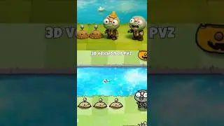 Pvz cute potato mine in a 3D version #pvz #shorts
