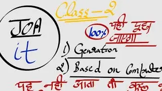 joa it class 2 generation ,based on size computer  joa it 965 preparation