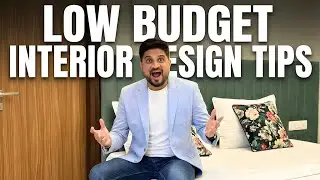 LOW BUDGET INTERIOR DESIGN TIPS 😍😍  #interior #interiordesignideas