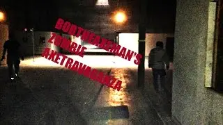AIRSOFT GI  Zombie AXEtravaganza game play - infected veiw W/ BOBTHEAXEMAN