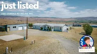 1421 Conrad Rd. Selah, WA - Acreage, RV Hook Ups, Garage, and More