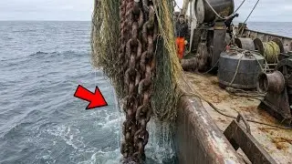 Рыбак поймал в сеть гигантскую цепь, и это привело к шоку даже военно-морского флота!