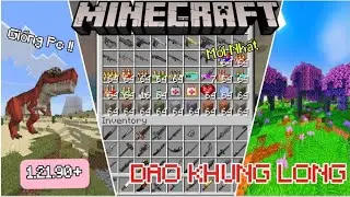 C&aacute;ch C&agrave;i Addon/Mod Đảo Khủng Long Giống KIDING Cho Minecraft Pe 1.21.90+