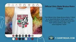 Official Ohio State Brutus Retro T-Shirt