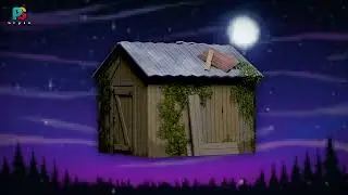PS1 game style Old Shed 3D model (Low poly)
