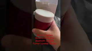 Beng & Olufsen Beosound Explore Ferrari Edition unboxing #music #sound #speaker #bluetoothspeaker