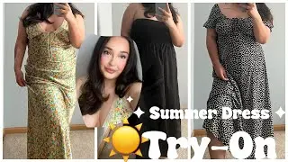 Summer Dresses Try-On ☀️Old Navy SHEIN +MORE