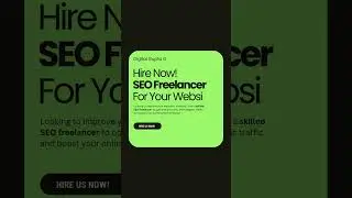 Hire Now! SEO Freelancer For Your Website | SEO Freelancer | SEO Consultant | #findapro 📞7301819542