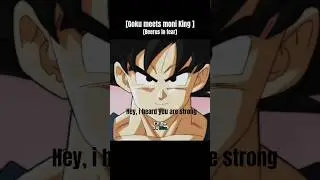 [Dragon ball super] goku meets omni king and beerus in fear 😨 #anime #shorts #dragonballsuper