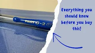 Smooth, Bold, and Beautiful 💙 | Pilot G2 Blue Gel Pens Review