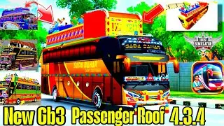 NEW UPDATE BUSSID V4.3.4 || JB3 PASSENGER ROOF FILE || FOR BUS SIMULATOR INDONESIA
