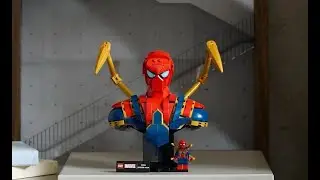 LEGO Marvel Iron Spider-Man buste - 76326 | 360&deg;