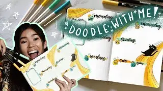 DOODLE WITH ME | Chit chatty bullet journaling: how to get started with digital art!