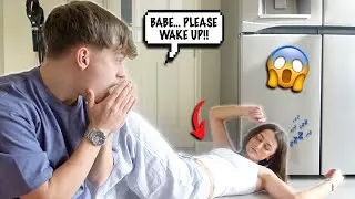 Потеряла сознание во время готовки. Розыгрыш над моим парнем! *СМЕШНО* 😱😂