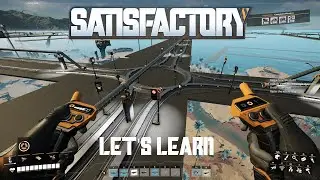 Satisfactory | Let's Learn | Train Signals