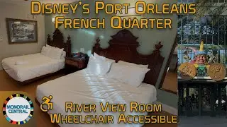 River View Room (Wheelchair Accessible w/ Tub) | Disney's Port Orleans - French Quarter 2025/2024
