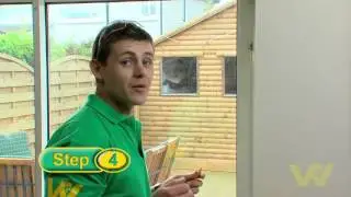 Как установить замок на дверь патио