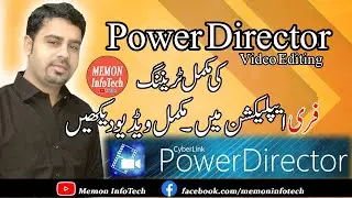 how to edit video in Power director #powerdirector #tutorial #editing