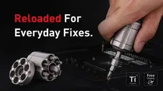 The Revolver S &ndash; Compact Titanium Ratchet Screwdriver