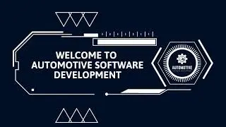 WELCOME TO AUTOMOTIVE SOFTWARE DEVELOPMENT
