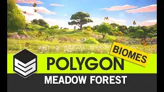 POLYGON Meadow Forest - Nature Biome - Low Poly 3D Art by #syntystudios