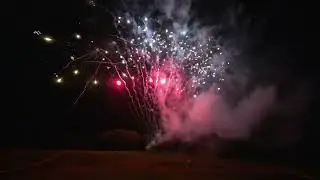 Hochzeitsfeuerwerk im Licher Golfclub am 03.08.2024