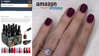 DIY TESTING GEL NAIL POLISH FROM AMAZON | REVIEW + TUTORIAL