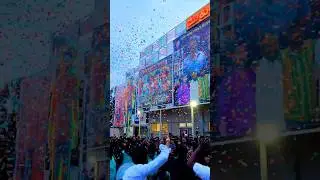 Coolie Mass celebration 🎊 in Bengaluru Thalaivar fans always rocks #Coolie #CoolieFDFS #Celebration