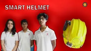 SMART HELMET INSPIRE AWARD WINNING LEVEL PROJECT 2024 #SUN ROBOTRONICS #exhibition