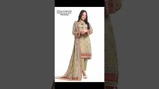 GUll Ahmad linen, winter 2024 collection #wintercollection2024 #winterdressdesign2024 #dress
