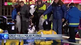 Printing Center USA makes largest company donation to Polar Plunge